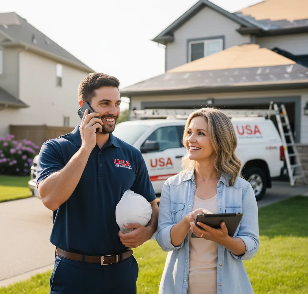 USA Roof Repair Experts customer support in Primm Springs